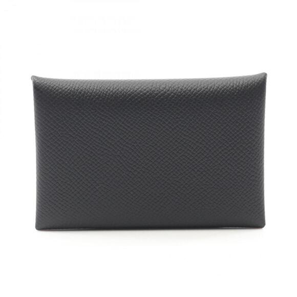 HERMES Black Leather Wallet - Picture 1 of 7